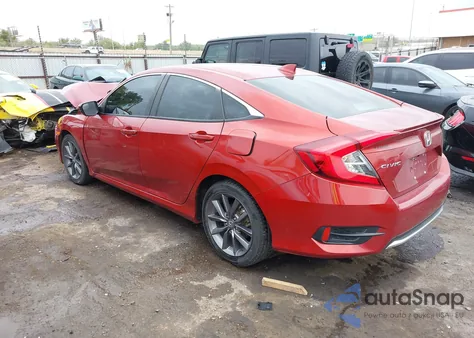 2020 Honda Civic Ex-L from USA, damaged, VIN 19XFC1F72LE012318
